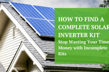 How to find a complete solar inverter kit