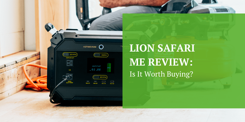 Lion Safari Me Portable Power Generator