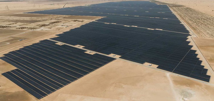 Noor Abu Dhabi Solar Plant (Source – Gulf News)