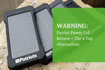 Patriot power cell solar power bank