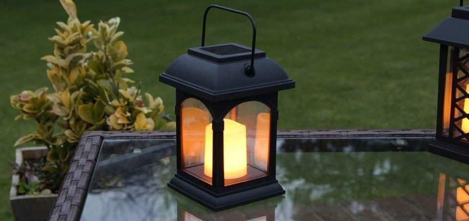 10 Best Outdoor Solar Lanterns In 2021, Glass Garden Lanterns