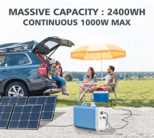 bluetti 2400wh solar generator kit