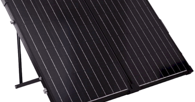 renogy 100 watt 12 volt monocrystalline foldable solar suitcase featured image