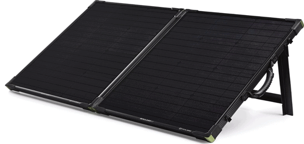 image showing portable solar panels